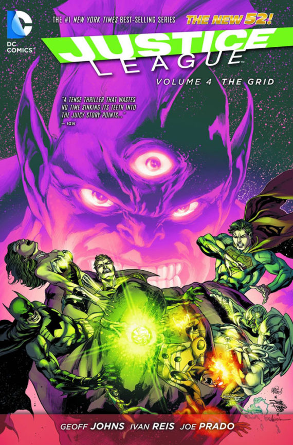 Justice League Volume 4 The Grid (N52) Cover