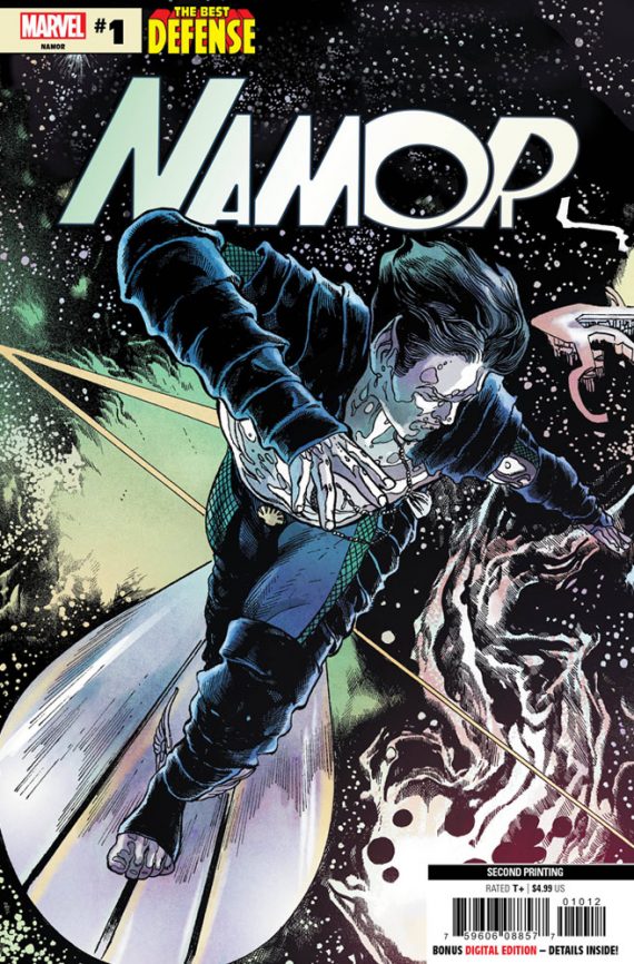 Defenders Namor #1 (2nd Printing Magno Variant)