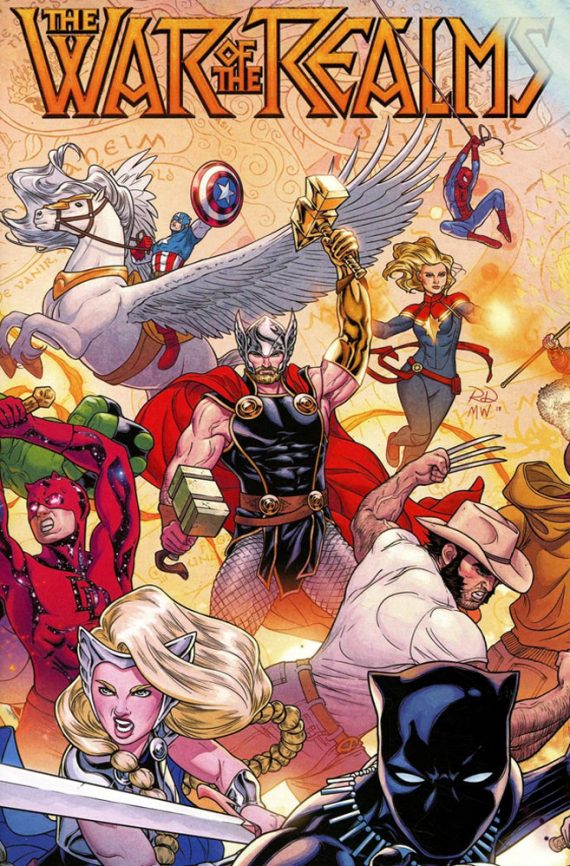 War Of Realms #1 (Dauterman Wraparound Gatefold Young Guns Va)