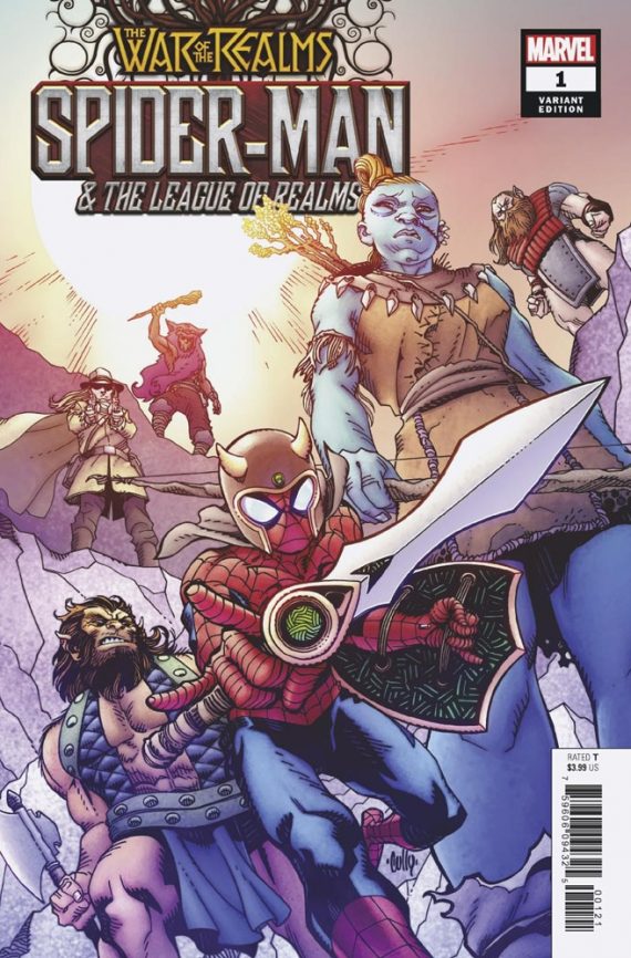 War Of The Realms Spider-Man & League Of Realms #1 (Hamner) (Cover)
