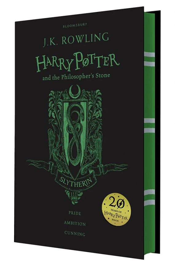 Harry Potter & The Philosopher’s Stone (Slytherin Edition – Hardcover)