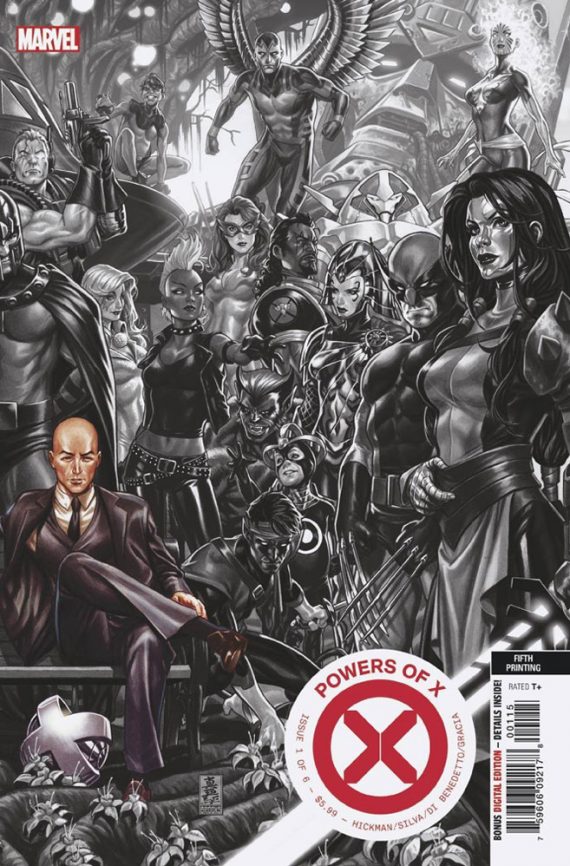 Powers Of X #1 (5th Printing Brooks Variant)