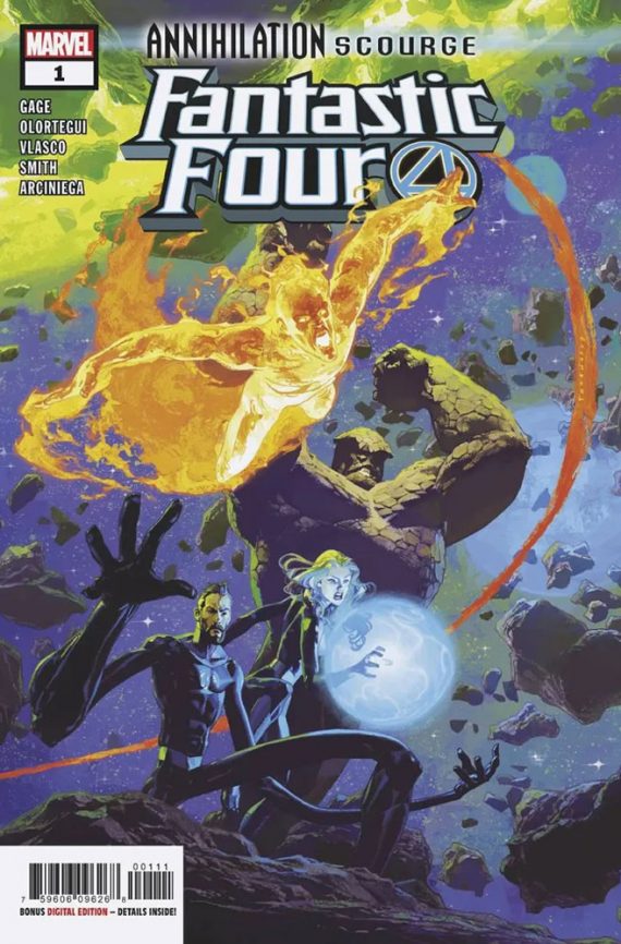 Annihilation Scourge Fantastic Four #1