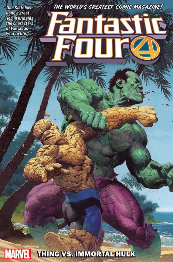 Fantastic Four Volume 4 Thing Vs Immortal Hulk