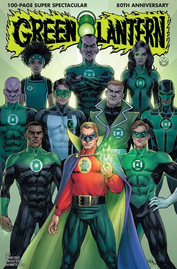 Green Lantern 80th Anniversary 100 Page Super Spectacular #1 (1940s Variant Edition)