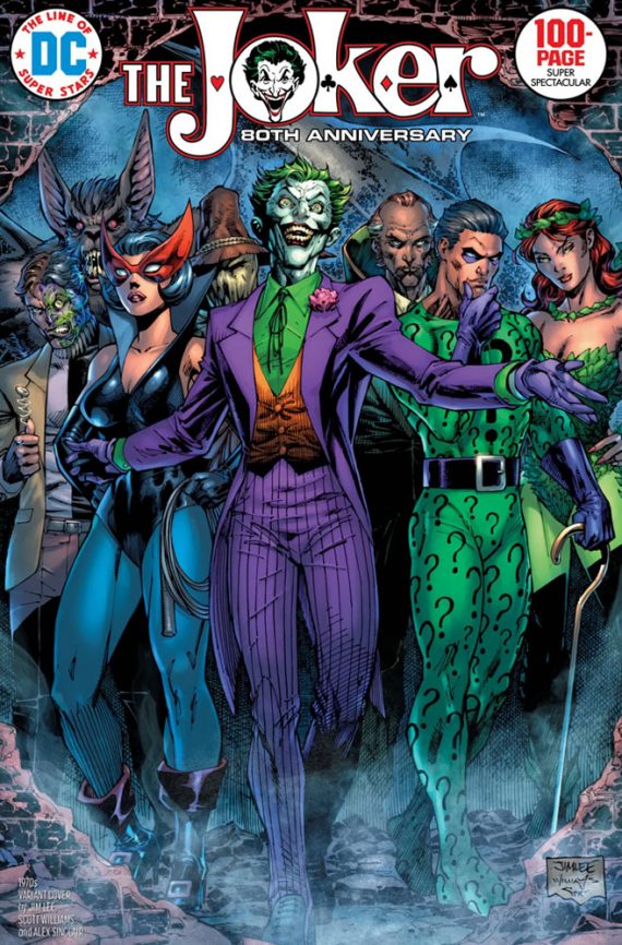 Joker 80th Anniversary 100 Page Super Spectacular #1 (1970s Jim Lee Variant