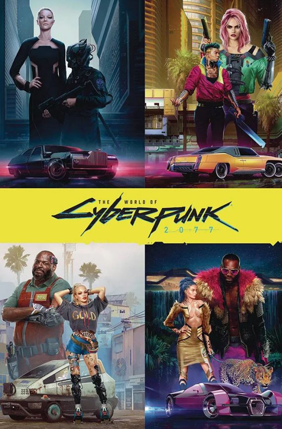 The World Of Cyberpunk 2077 (Hardcover) Cover