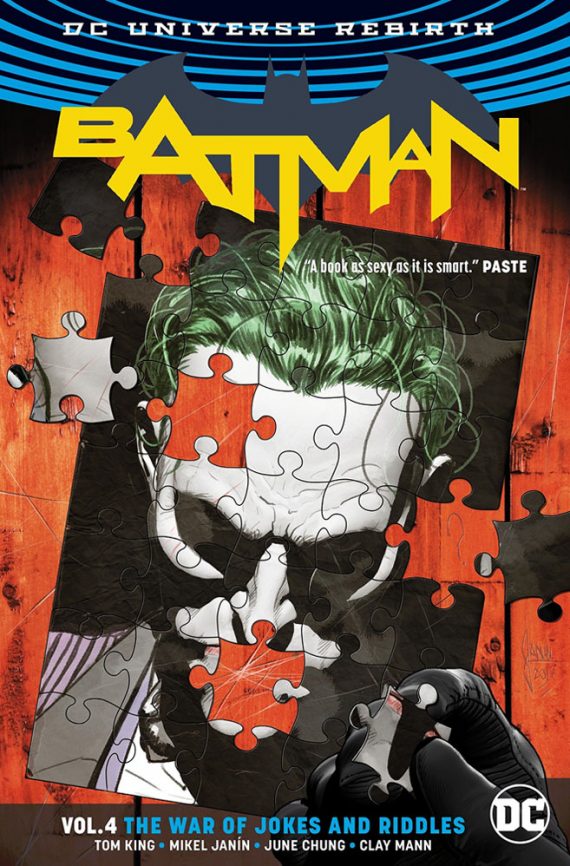 Batman Volume 4 The War Of Jokes & Riddles (Rebirth) Cover