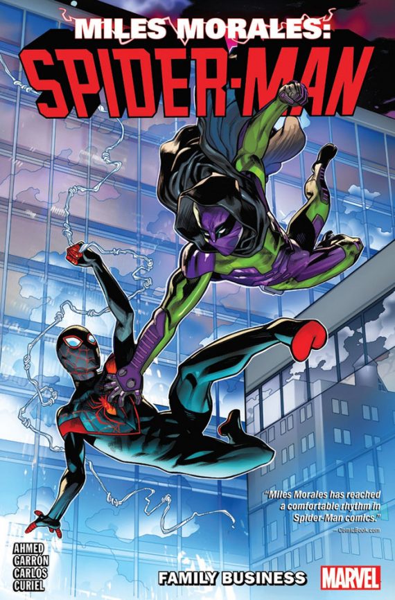 Miles Morales Volume 3 Family Business Cover