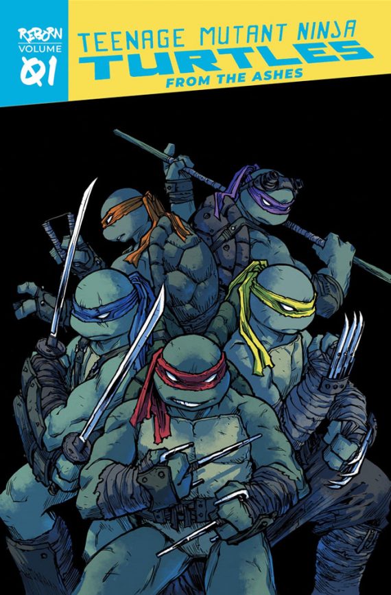 TMNT Reborn Volume 1 From The Ashes Cover