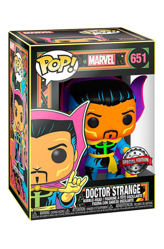 Marvel Pop Vinyl Figure Black Light Doctor Strange 2