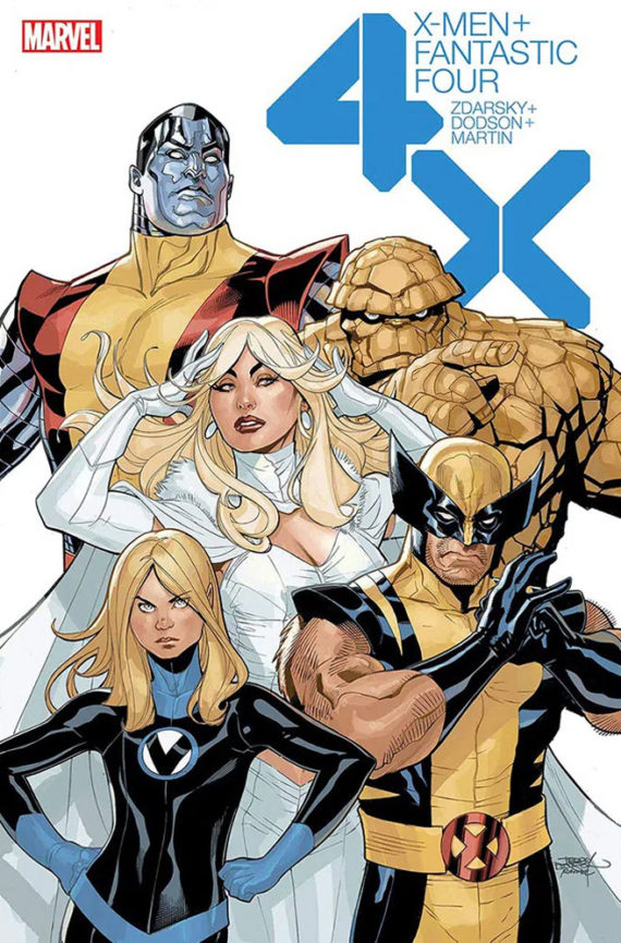 X-Men vs Fantastic Four Cover