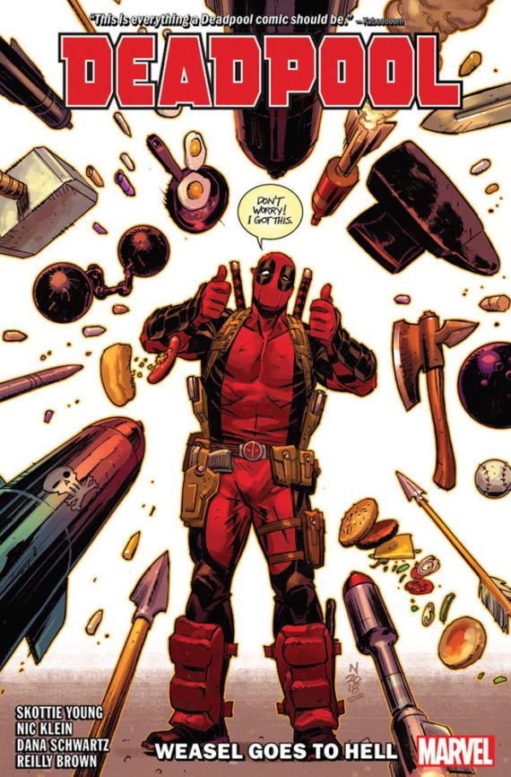 Deadpool By Skottie Young Volume 3 Weasel Goes To Hell Cover