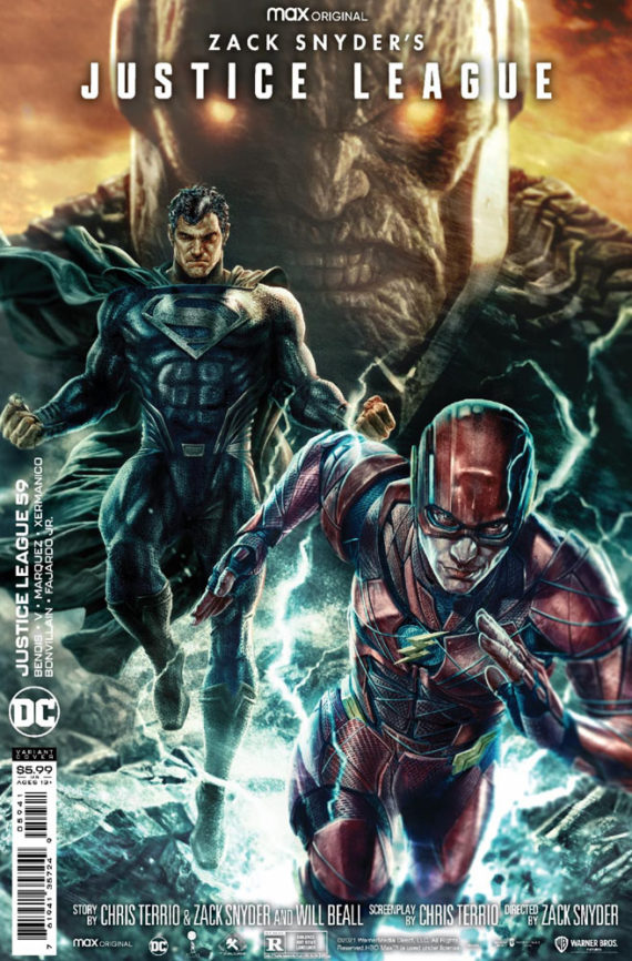 Justice League #59 (Snyder Cut Lee Bermejo Card Stock Variant) Cover