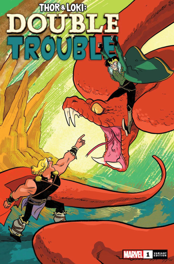 Thor & Loki Double Trouble #1 (Henderson Variant) Cover