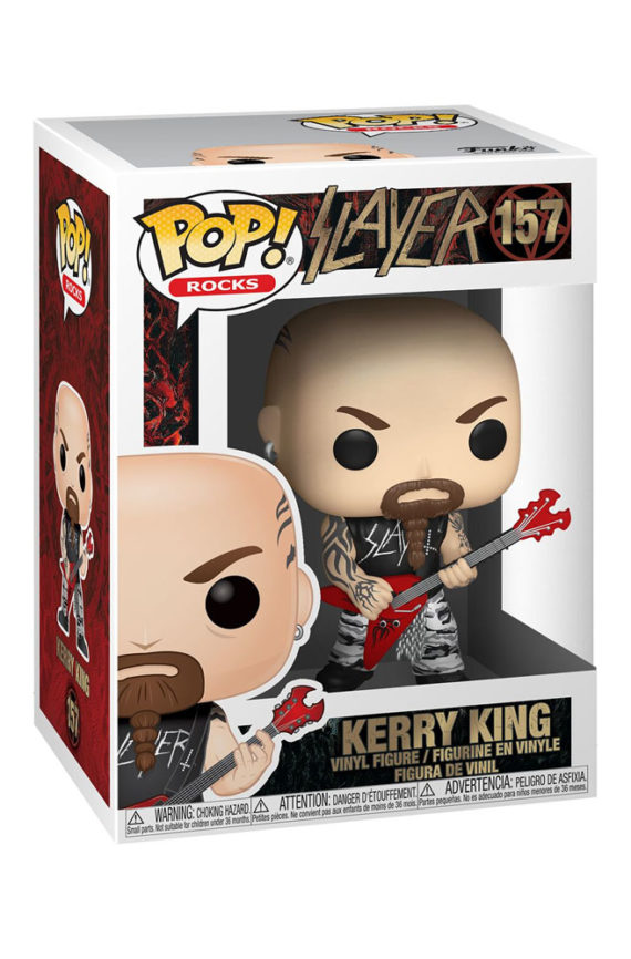 Slayer Pop! Vinyl Figure Kerry King Box