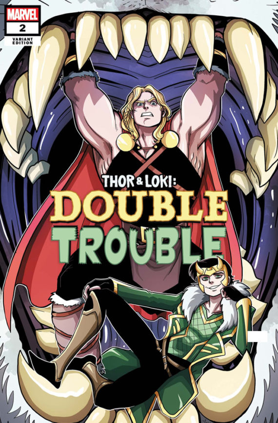Thor & Loki Double Trouble #2 (Vecchio Variant) Cover