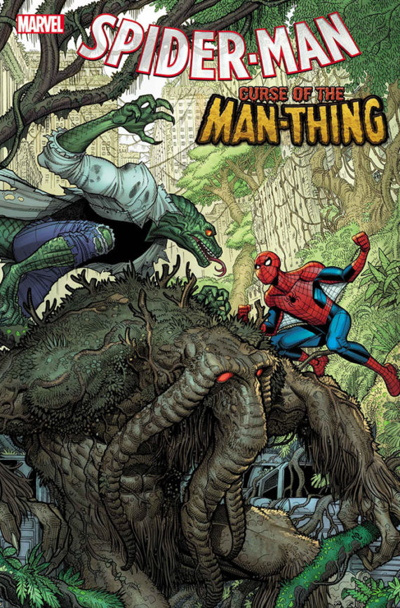 Spider-Man Curse Of Man-Thing #1 (Bradshaw Variant) Cover