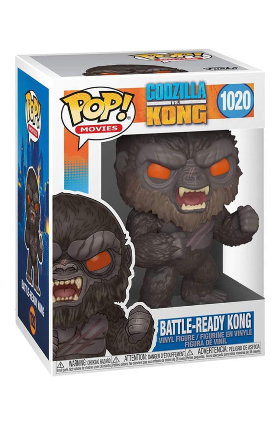 Godzilla Vs Kong Pop! Vinyl Figure Battle Ready Kong Box