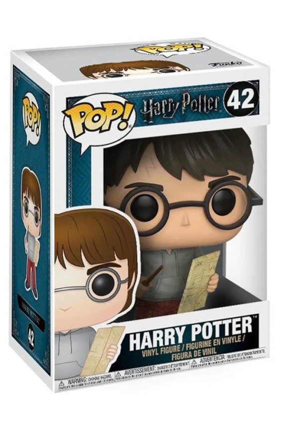 Harry Potter Pop! Vinyl Figure Harry With Marauders Map Box