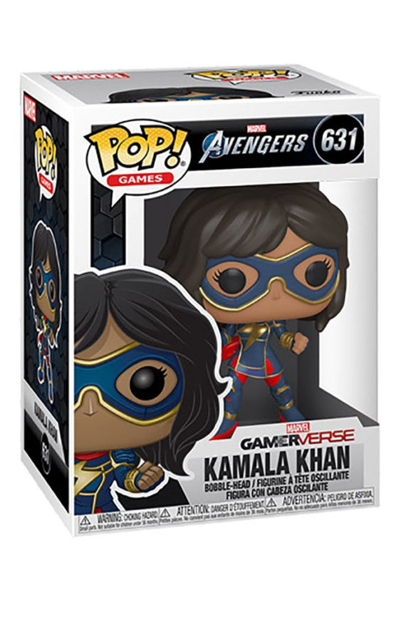 Marvel Avengers Game Pop! Vinyl Figure Kamala Khan (Stark Tech Suit) Box