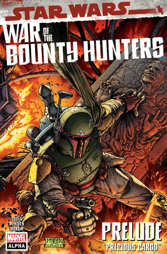 Star Wars War Of The Bounty Hunters Alpha #1 Cover