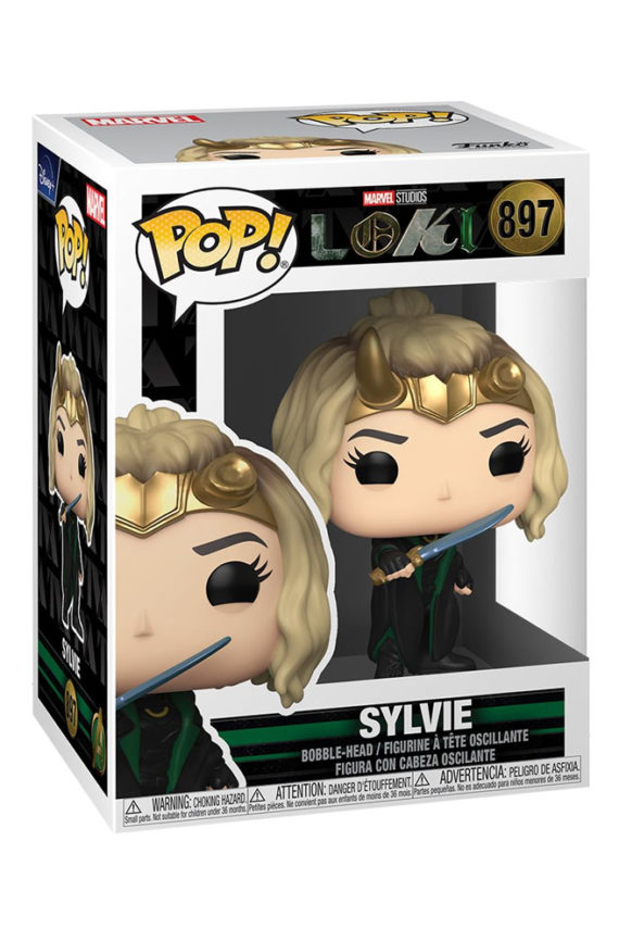 Loki (Disney+) Pop Vinyl Figure Sylvie Box