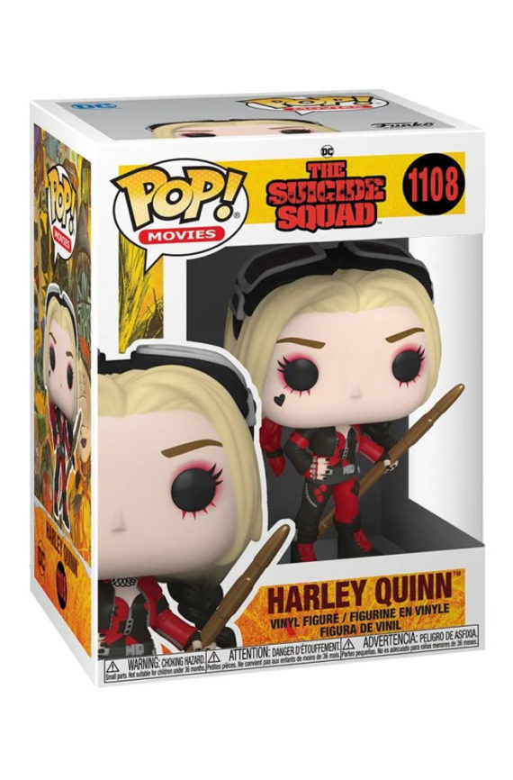 The Suicide Squad Pop Vinyl Figure Harley Quinn Bodysuit Box