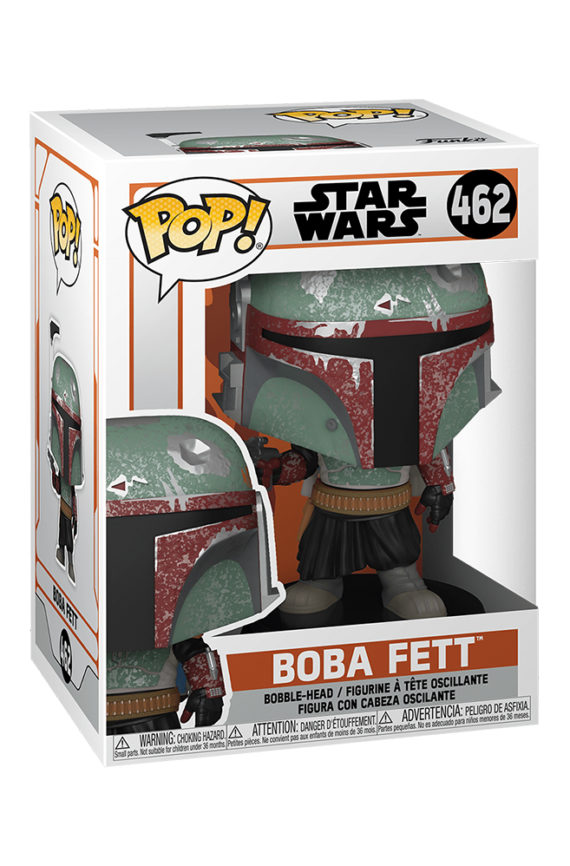 Star Wars The Mandalorian Pop! Vinyl Figure Boba Fett Box