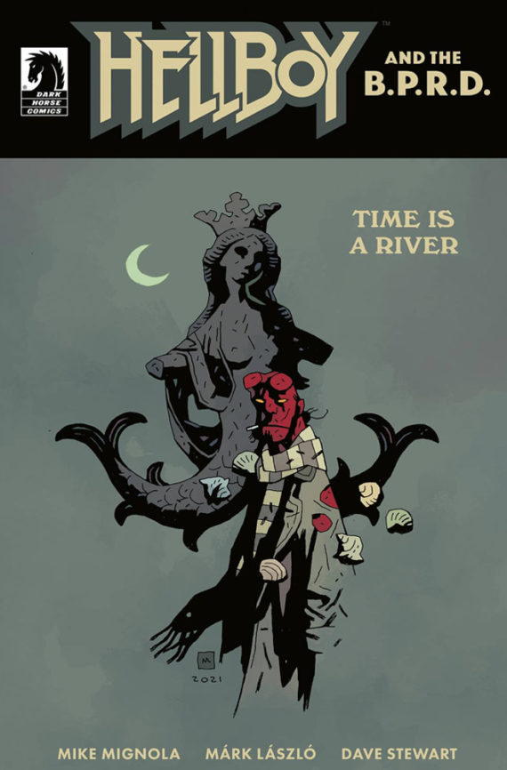Hellboy & The BPRD Time Is A River One-Shot (Cover B Mignola) Cover