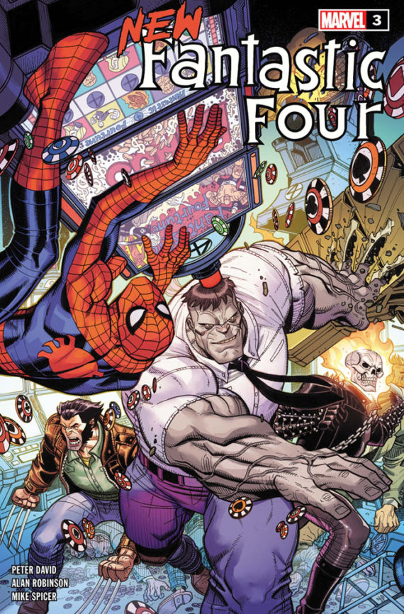 New Fantastic Four #3 Cover