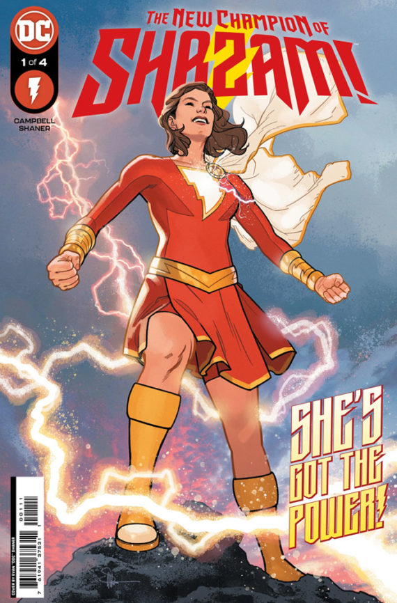 The New Champion Of Shazam #1 Cover