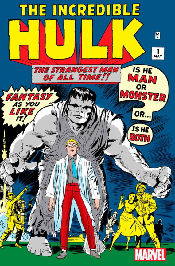 Incredible Hulk #1 (Facsimile Edition New Printing) Cover