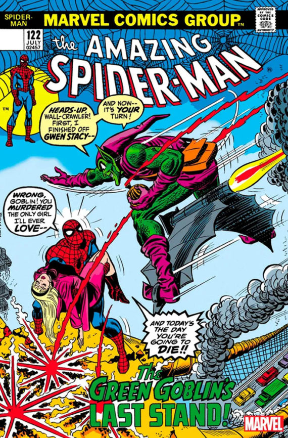 Amazing Spider-Man #122 (Facsimile Edition) Cover