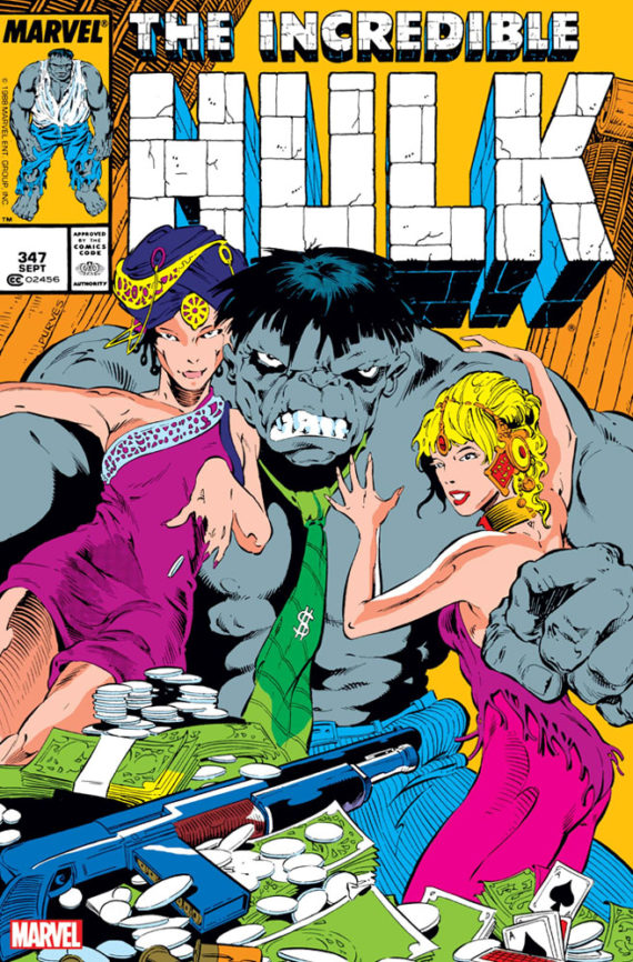 Incredible Hulk #347 (Facsimile Edition) Cover