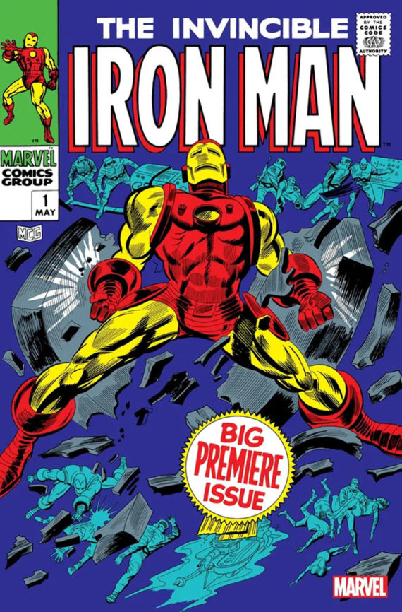 Iron Man #1 (Facsimile Edition) Cover