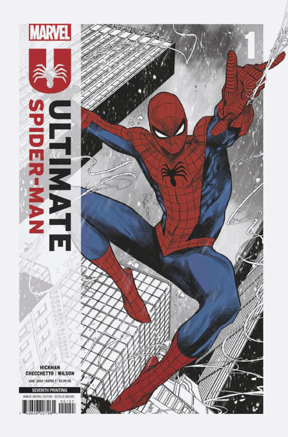 Ultimate Spider-Man #1 (7th Printing Marco Checchetto Variant)