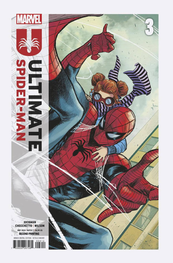 Ultimate Spider-Man #3 (2nd Printing Marco Checchetto Variant)