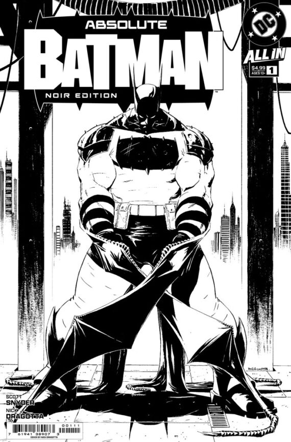 Absolute Batman Noir Edition One-Shot #1 (Cover A Nick Dragotta)