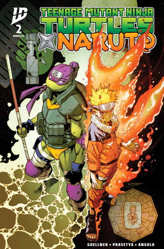 Teenage Mutant Ninja Turtles X Naruto #2 (Cover A Jimenez)