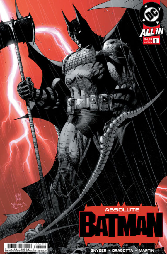 Absolute Batman #1 (5th Printing Cover A Jim Lee)