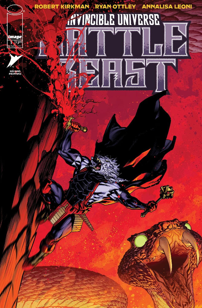 Invincible Universe Battle Beast #1 (2nd Printing Cover C Ryan Sook Variant)