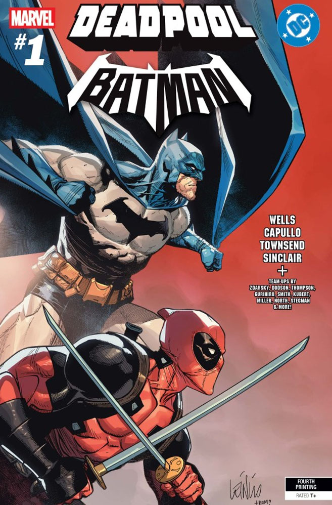 Marvel DC Deadpool Batman #1 (4th Printing Leinil Yu Variant)