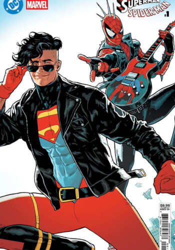 DC/Marvel: Superman/Spider-Man: One-Shot #1 ('Superboy 90's & Spider-Punk' Variant)